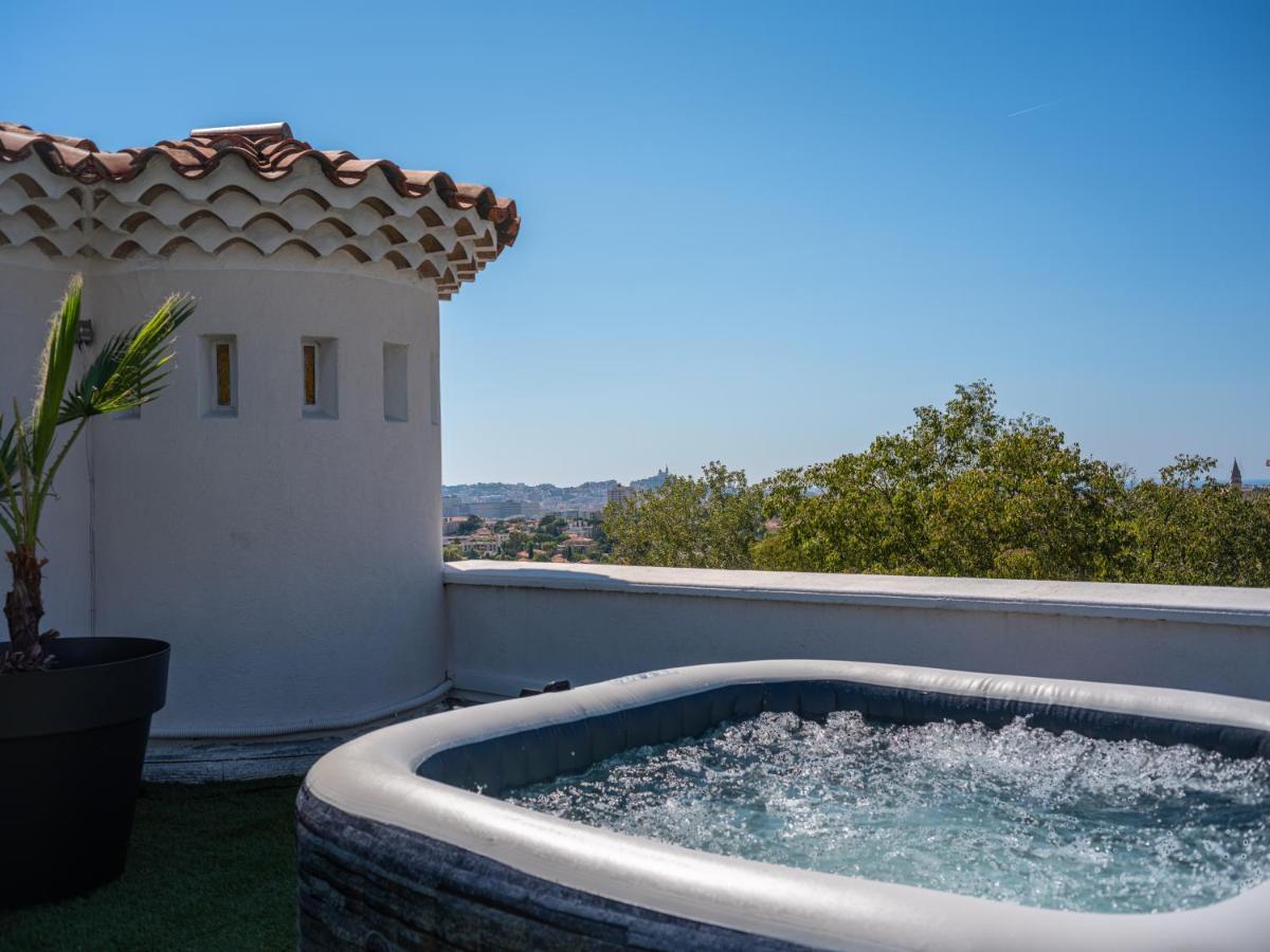 La Bastide De Saint Barnabe - Jacuzzi Terrasse Clim Wifi Parking Petanque Apartment Marseille Ngoại thất bức ảnh